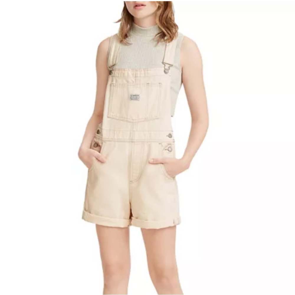 Levi's Vintage Shortalls in Easy Ecru